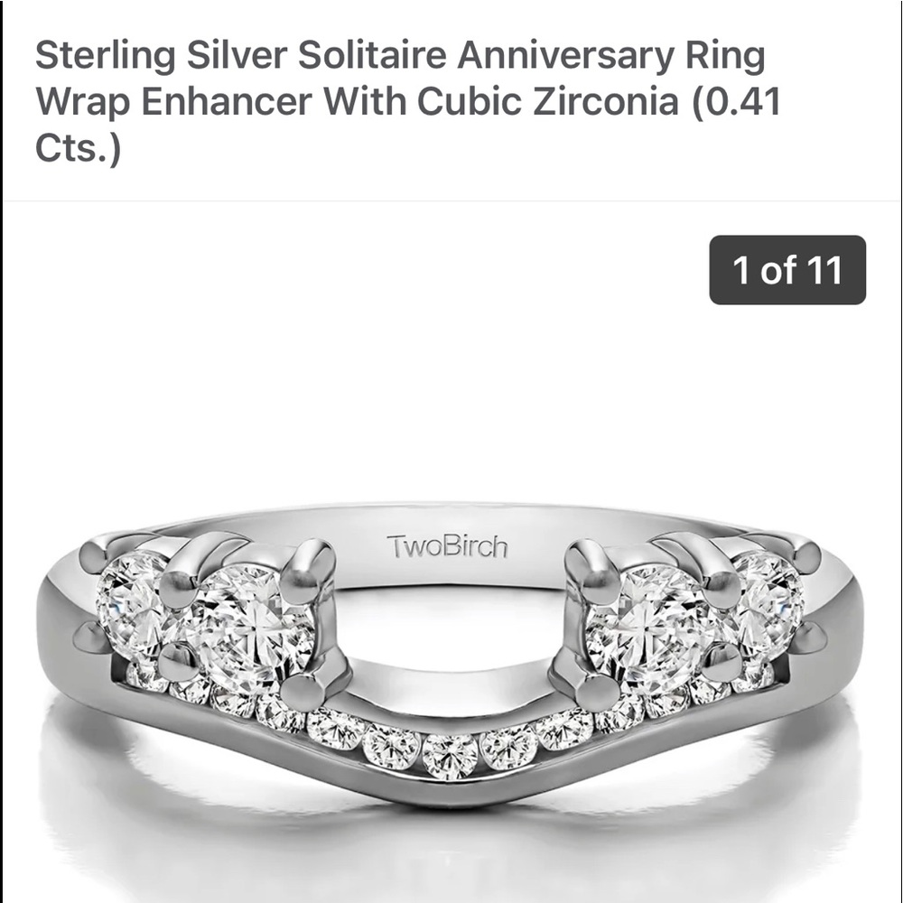 Brand new Two Birch engagement ring enhancer